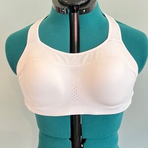 Nike White Sports Bra